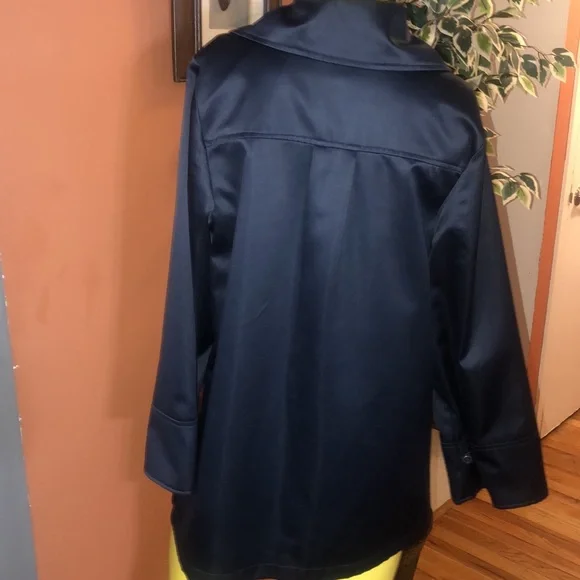 DENNIS BASSO NAVY JACKET SIZE S - Picture 9 of 9